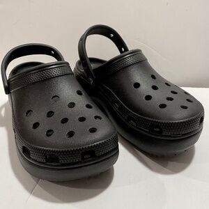 CROCS Classic Clogs Black - Size 9 Women's - New / Never worn